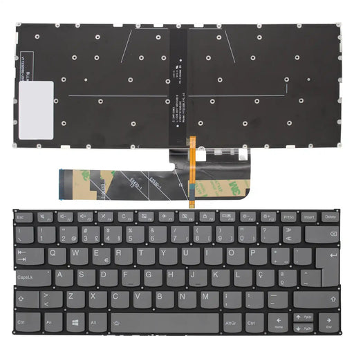 Teclado Para Portátil Lenovo Yoga 530-14Ikb 530-14Arr 730-13Ikb 730-13Iwl 730-15Ikb 730-15Iwl En Portugues