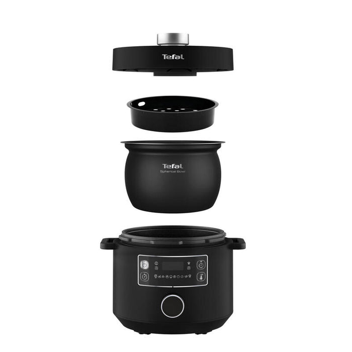 Tefal Turbo Cuisine Cy754830 Olla Multi-Cocción 5 L 1090 W Negro