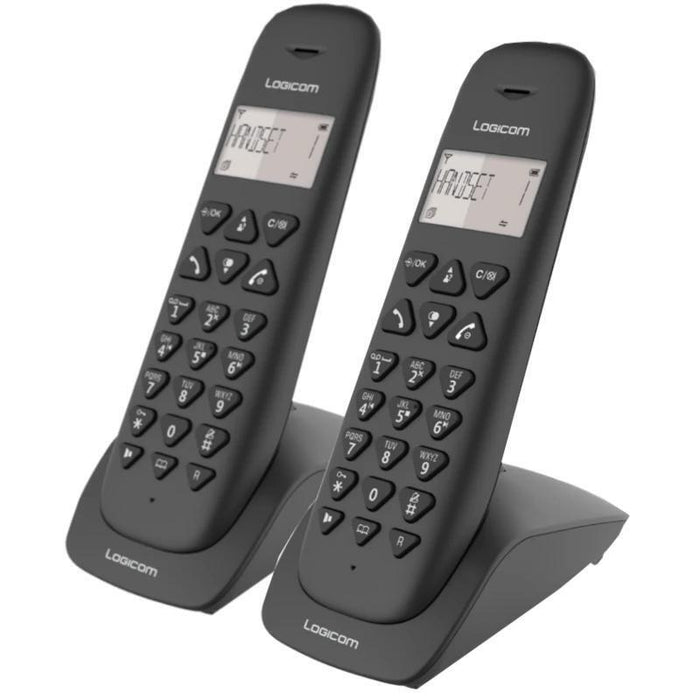 Telefono Logicom Dect Vega 255t Negro Duo