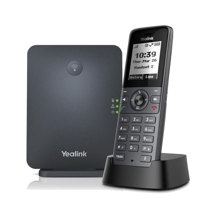 Teléfono Yealink W71p Ip Negro Lcd