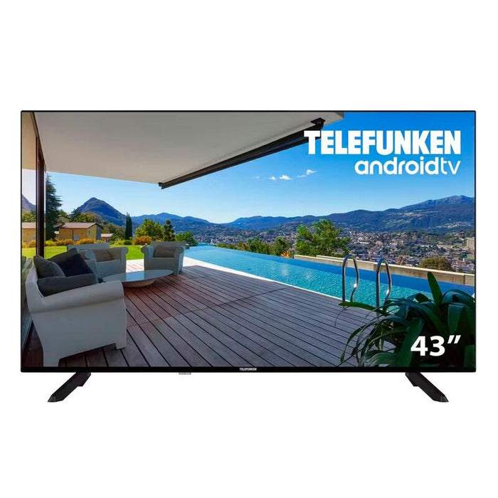 Televisor Telefunken 43dtua523 Smart Tv 43" Direct Led Uhd 4k Hdr