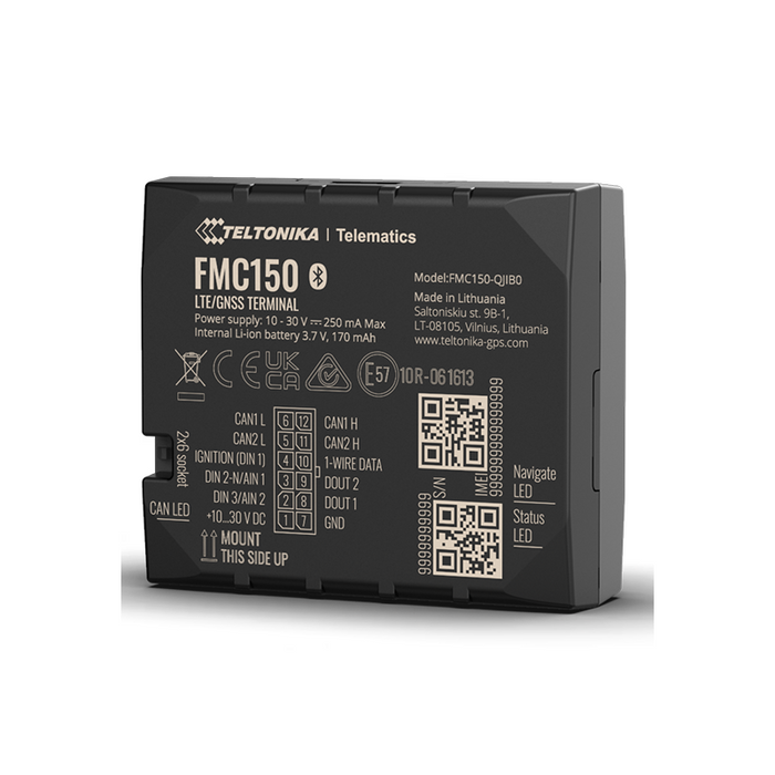 Teltonika · Tracker Gps · Fmc150 · Fahrzeug · Lte/Gsm/Gnss/Ble 4.0