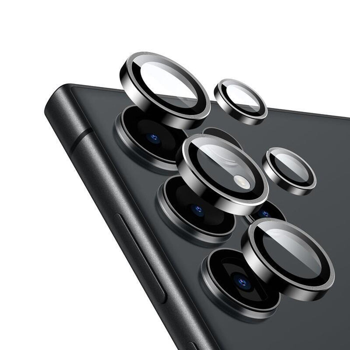 Szklo Hartowane Na Obiektyw Aparatu Samsung Galaxy S24 Ultra Czarne