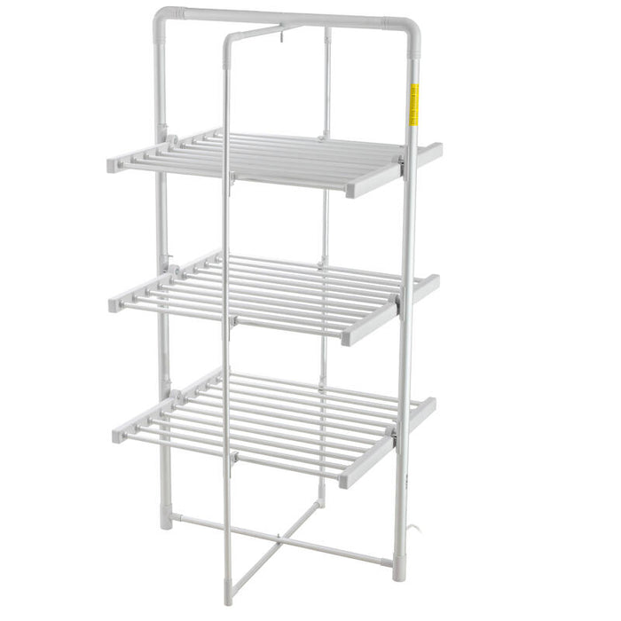 Tendedero Ropa Eléctrica Plegable Adler Ad 7829, 300w, Blanco Plateado