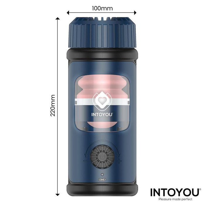 Tenkro Masturbador Con Thrusting Y Calor Usb-C