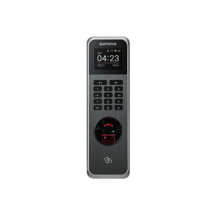 Terminal De Control De Acceso Suprema Biolite N2, Huella Dactilar, Teclado, Mifare, 125khz Y Nfc & Software Biostar2 - Ip67