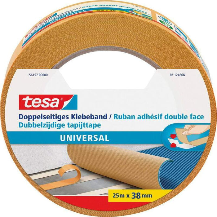 Tesa Cinta Adhesiva Doppelseitig Universal 25m X 38mm