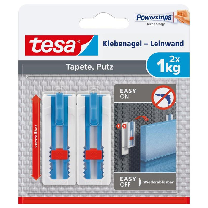 Tesa Klebenagel Leinwand Para Tapeten & Putz 1kg