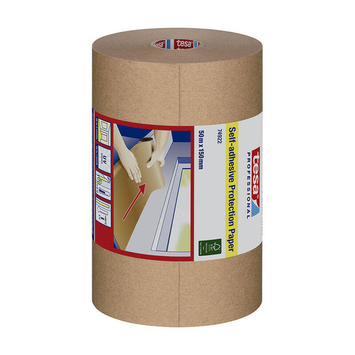Tesa Professional Selbstklebendes Schutzpapier 50mx150mm