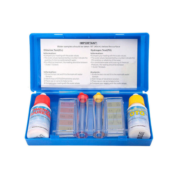Test Kit Cloro Y Ph 1175601000 Tamar