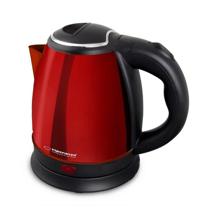 Tetera Eléctrica Esperanza Ekk128r  Parana 1 L Negro, Rojo 1350 W