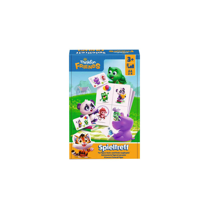 Think Fun Friends: Reunión De Juegos, Juego De Memoria 76653