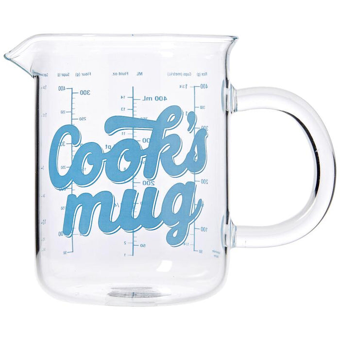 Thumbsup! Tasse "Cooks" Messbecher 500ml Transparentee