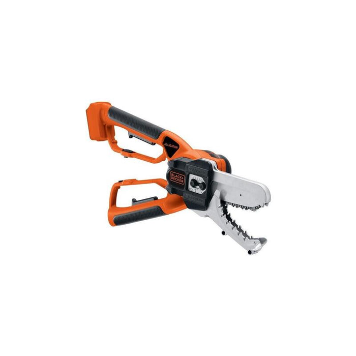 Tijeras De Podar Inalámbricas Black+Decker Gkc1000lb, 18 Voltios, Sierra De Podar Naranja/Negra, Sin Batería Ni Cargador Gkc1000lb-Xj