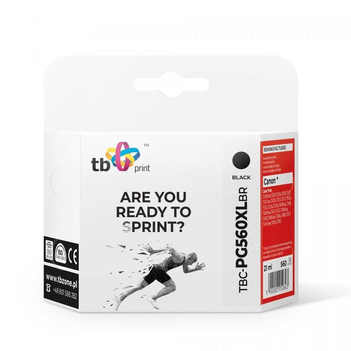 Tinta Compatible Canon Pg560x L Tbc-Pg560xlbr Bk Rema