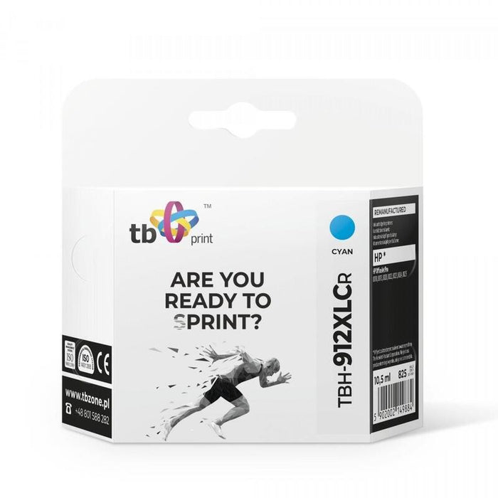Tinta Compatible Hp Officejet    Pro 8025 Tbh-912xlcr Cy