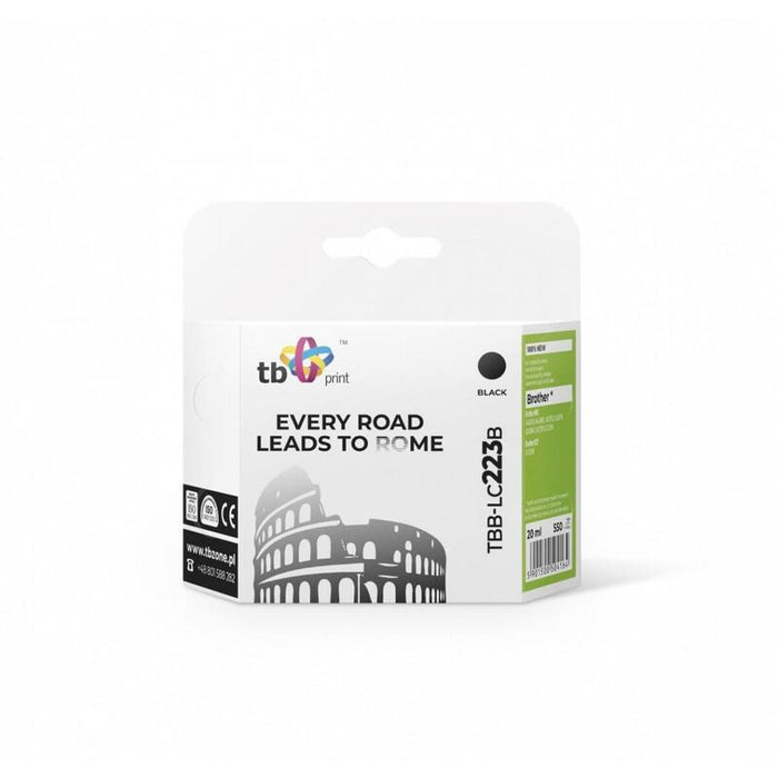Tinta Compatible Para Brother Lc223   Tbb-Lc223b Bk