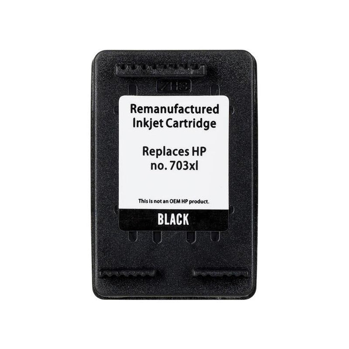 Tinta De Impresora Superbulk Hp B-H703bk (Repuesto Hp 703 Cd887) Negro Estándar