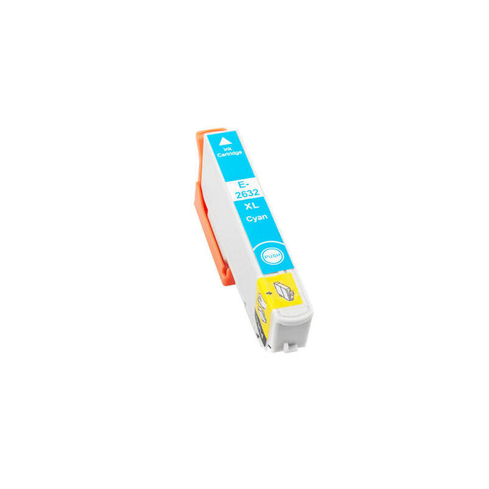 Tinta Generica Para Epson T2632/T2612 Cyan 26xl   C13t26324010/C13t26124010 Cyan