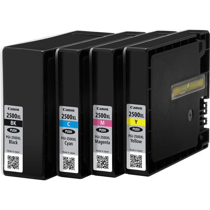 Tinta Original Canon Pgi-2500xl Color  Pack 4 Unidades Para Canon Maxify Ib4050