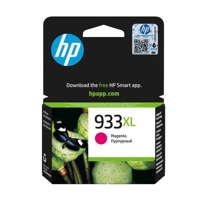 Tinta Original Hp 933 Xl Alta Capacidad Magenta