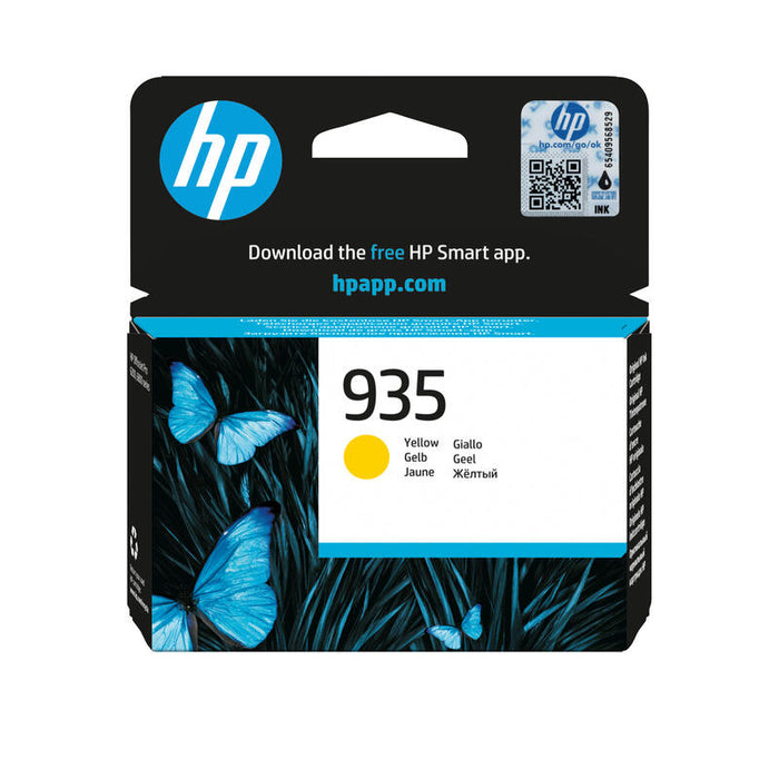 Tinta Original Hp 935 Amarillo