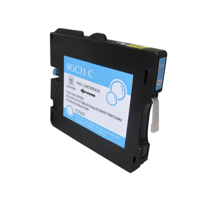 Tinta Pigmentada Compatible Ricoh Gc31c Cyan  405689