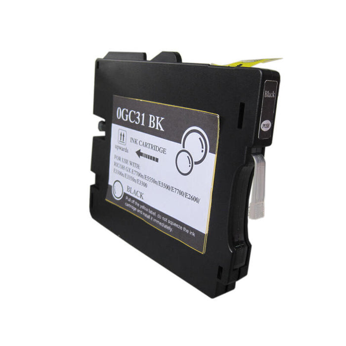 Tinta Pigmentada Compatible Ricoh Gc31k Negro  405688