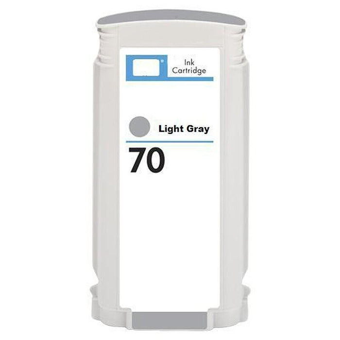 Tinta Pigmentada Generico Para Hp 70 Gris Claro  C9451a