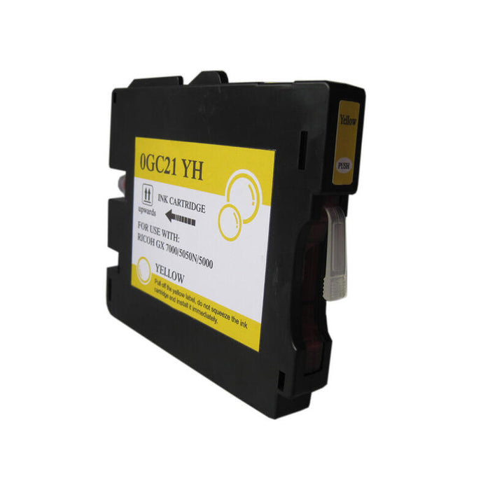 Tinta Pigmentada Generico Para Ricoh Gc21y Amarillo  405535