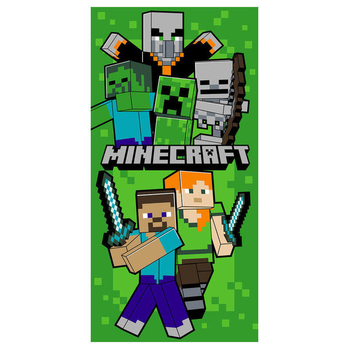 Toalla Minecraft Microfibra