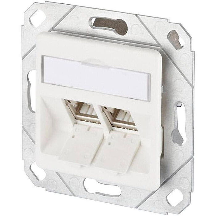 Toma De Conexión C6amodul 2 Port 270 Upk Blanco Puro