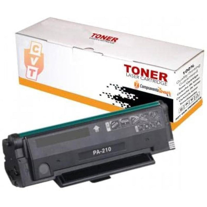 Toner Compatible Pantum Pa-210 Para Impresora Multifuncion P2500/P2500w/M6550/M6550nw Negro 1600pag