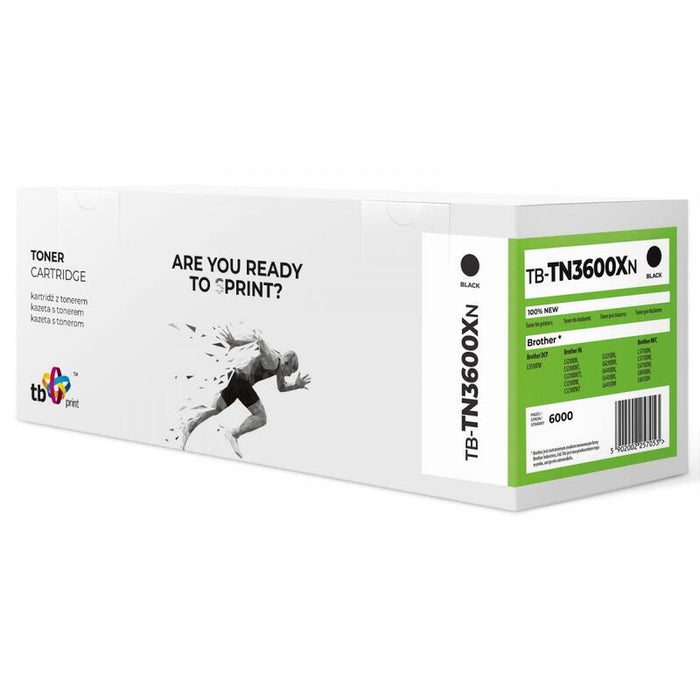Toner Compatible Para Brother Tn3600 Xl Tb-Tn3600xn 100% New