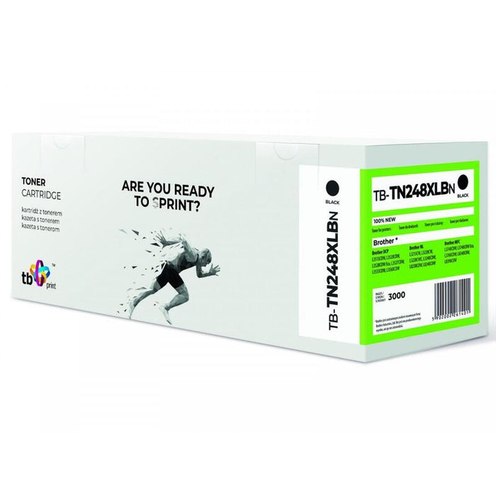 Toner Para Brother Tn248xlbk Tb-Tn248xlbn 100 Nuevo Negro