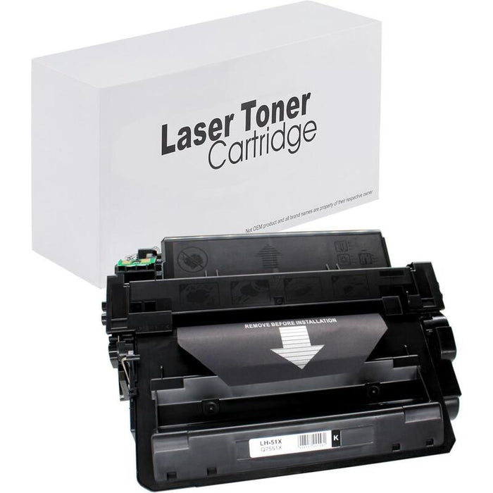 Tóner Para Hp Q7551x Negro 13000 Páginas Neutral Box