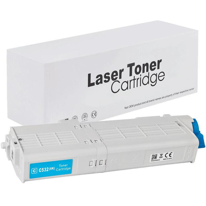 Tóner Para Oki 46490607 Cyan 6000 Páginas Neutral Box