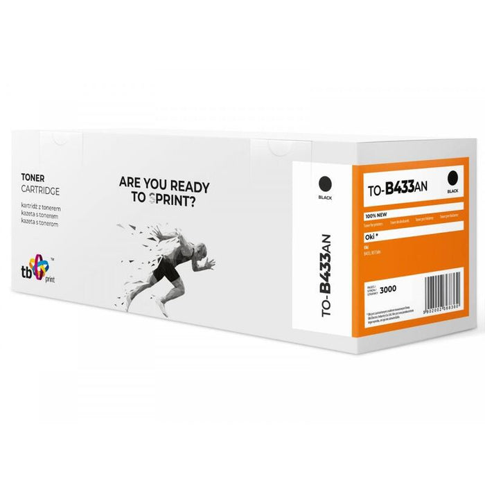 Toner Para Oki B433/513 To-B433an Bk 100 Nuevo