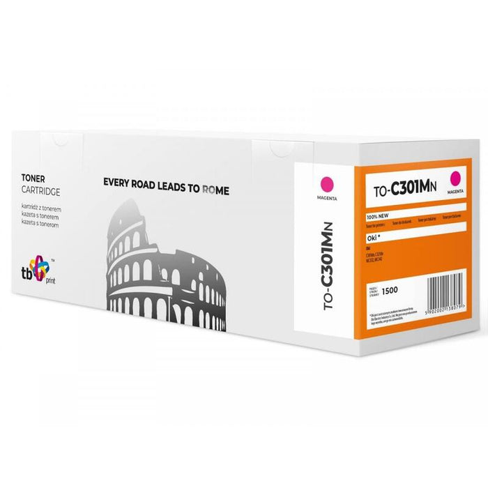 Toner Para Oki C301      To-C301mn Ma 100% New