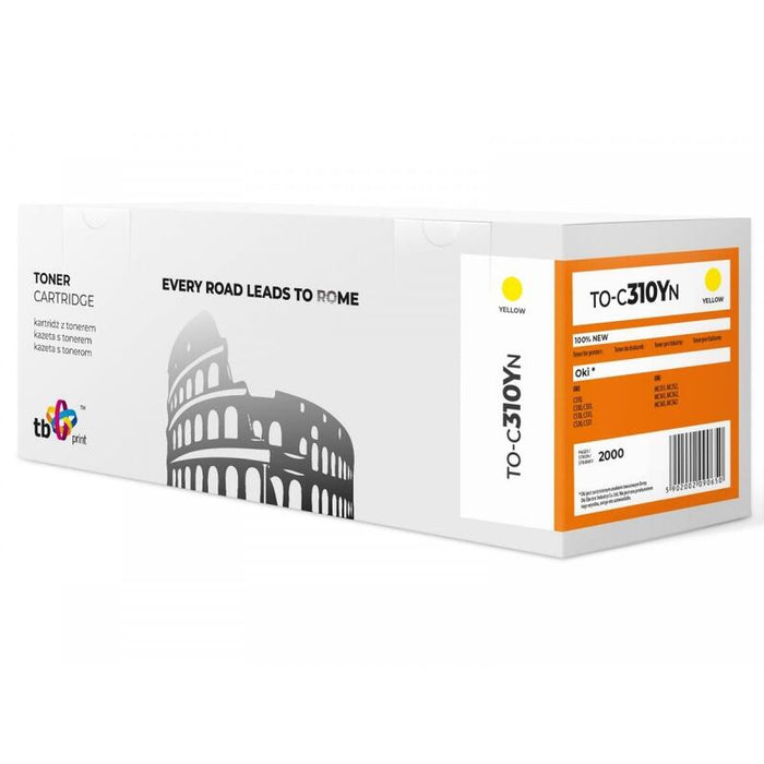 Toner Para Oki C310      To-C310yn Ye 100% New