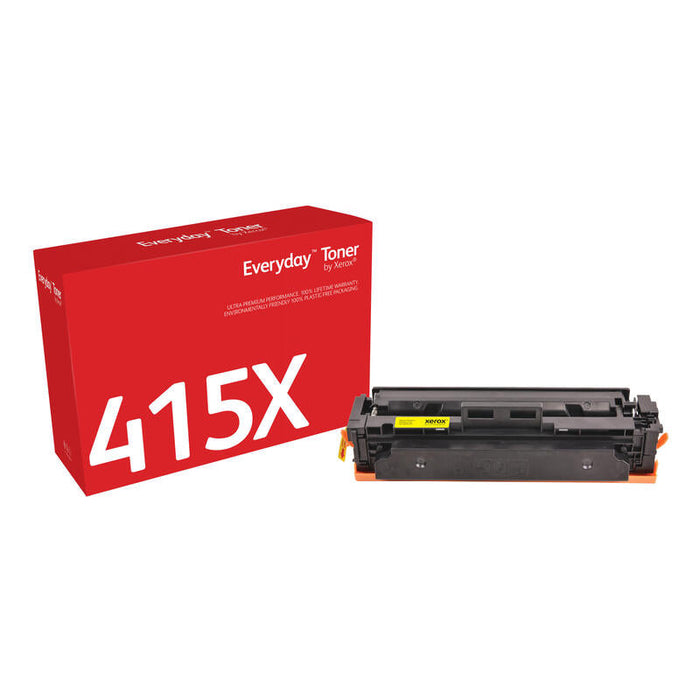 Tóner Xerox 006r04190 Compatible Con Hp W2032x Alta Capacidad  6000 Páginas  Amarillo