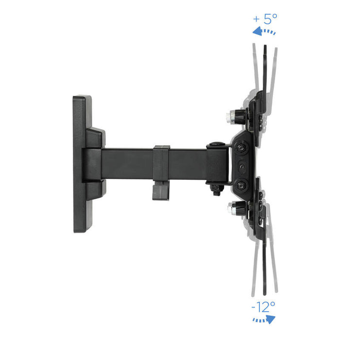 Tooq Soporte De Pared Con Brazo Para Tv De 13"-42" - Giratorio E Inclinable - Gestion De Cables - Peso Max 20kg - Vesa