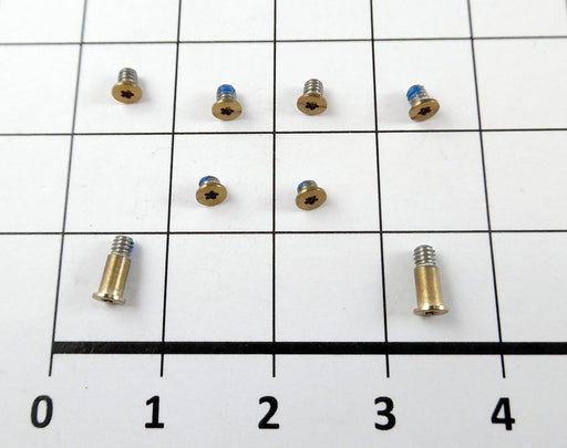 Tornillos Para Portátil Apple Macbook A1534 13" Oro 8 Unidades
