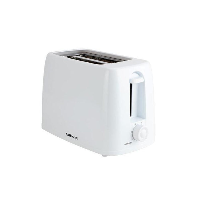Tostadora  Muvip Mv0642  De Pan 650w - Capacidad Para 2 Rebanadas - 6 Niveles De Tostado - Boton De Cancelacion - Bandeja