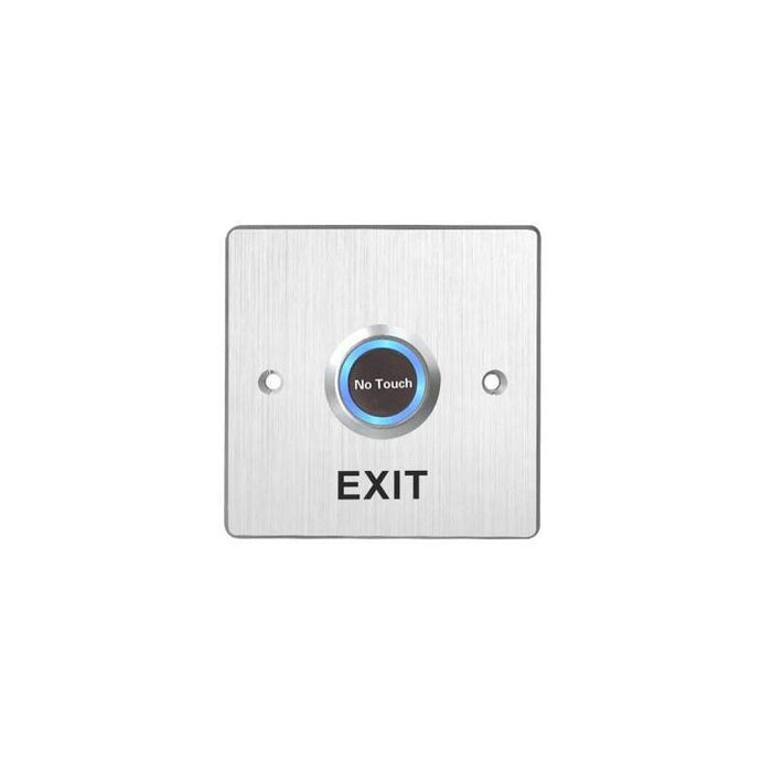 Touch Free Sensor Exit Button  Indoor Brushed Ali