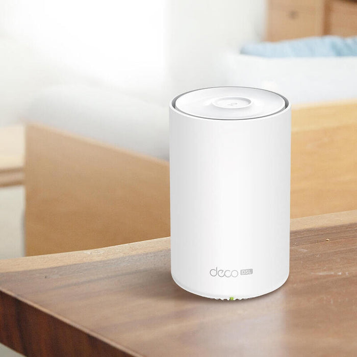 Tp-Link Deco X50-Dsl Doble Banda [2,4 Ghz / 5 Ghz] Wi-Fi 6 [802.11ax] Blanco 1 Interno