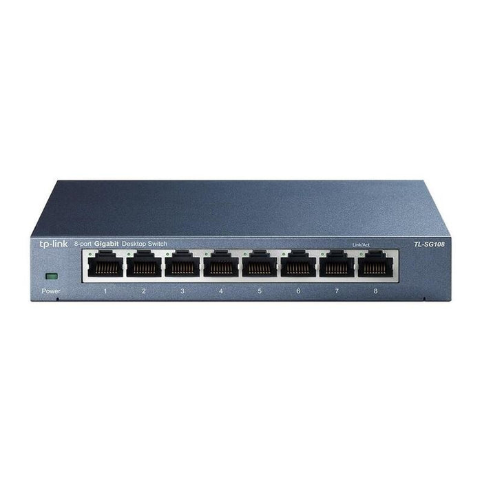 Tp-Link Tl-Sg108 No Administrado Gigabit Ethernet (10/100/1000) Negro