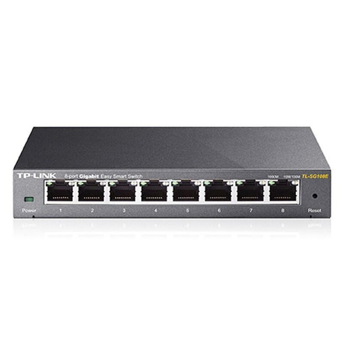 Tp-Link Tl-Sg108e Switch Easy Smart De 8 Puertos Gigabit