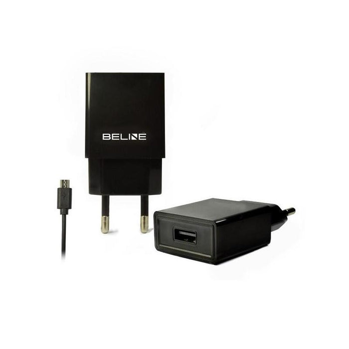 Ladowarka Sieciowa Usb + Microusb 1a Negro