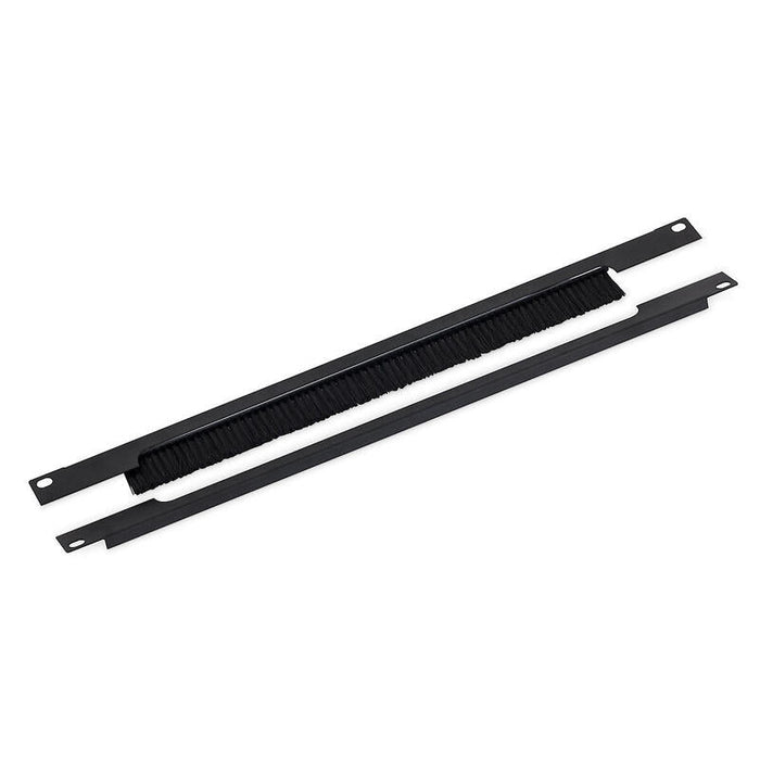 Triton Cabledurchführungsplatte (19") 1he Horizontal Geteilt Mit Bürme Negro